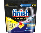 Finish Ultimate Pro Dishwasher Tablets, Lemon Sparkle, 112 Tablets