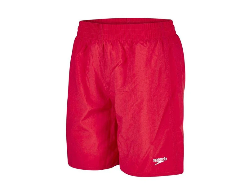 Speedo Mens Essential 16 Swim Shorts (Red) - CS1309