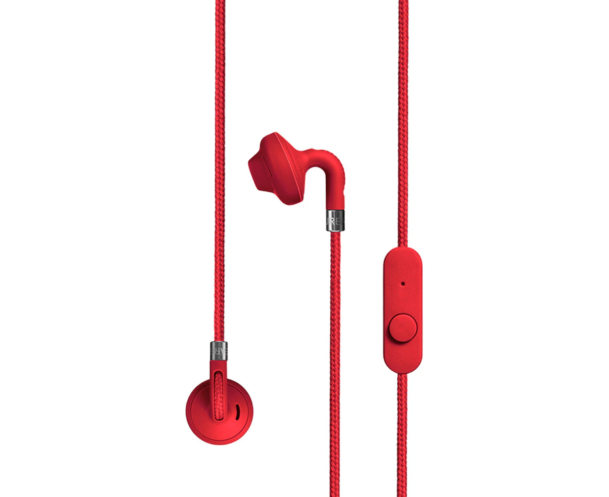 Urbanears Sumpan Wired In Ear Earphones/Headphones Red Audio/Music Listening