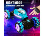 Gesture RC Car Large 1:14 Scale Remote Control Car for Boys Adults,Hand Controlled RC Car RC Stunt Car 360° Flips with Lights Music