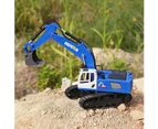 Remote Control Excavator Toys for Boys - Rc Excavators Metal Shovel for Kids 1/18 Scale 2.4Ghz