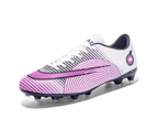 Messi Football Boots AG/TF Professional Field Boot Soccer Shoes Society Football Sneakers - Purple2