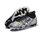 Men Soccer Cleats Professional Children'S Football Shoes Tf Fg Soccer Boots - Black