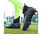 Football Boots Men's Futsal Men Soccer Shoes Sneakers Cleats Professional for Men's -Black