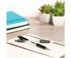 (12 Pack) Retractable Ballpoint Pens Medium Point Click Pens For Journal Notebook Writing Office Supplies Pens,0.07mm