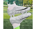 Football Boots Men's Futsal Men Soccer Shoes Sneakers Cleats Professional for Men's -White