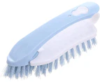 16cm Detachable Clothes Brush with Soft Bristles and Detachable Plastic Handle for Cleaning Clothes, Shoes, Pants, Bathroom