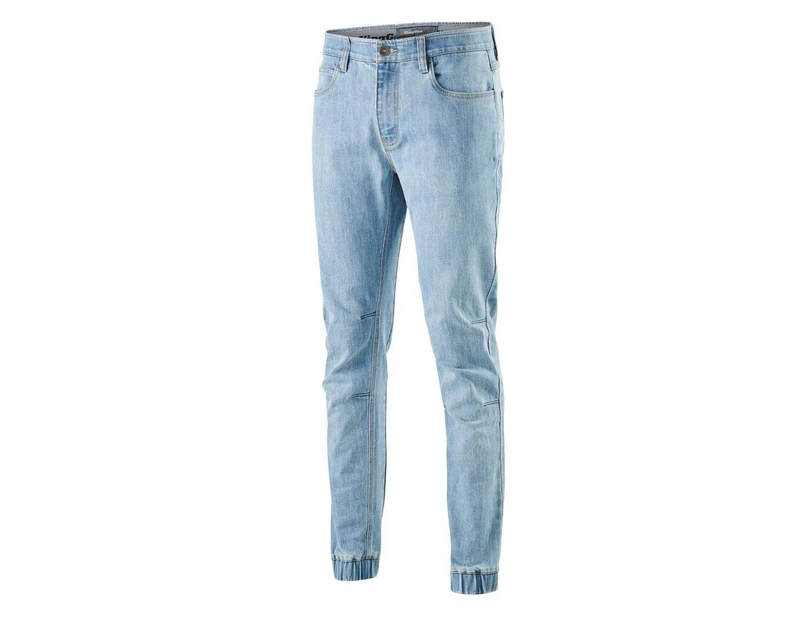 KingGee Mens Urban Coolmax Cuff Pant Comfy Jeans Denim Stretch Work Pants K13013 - Vintage