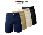 KingGee Mens New G&#39;S Workers Short Work Shorts Cargo Pockets Repels Water K17100 - Navy