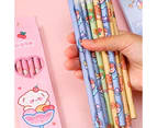 Pencil, 6 Pencils per Pack (1 Pack) Suitable for School, Student, Art, Beginner,Drawing,Style 3
