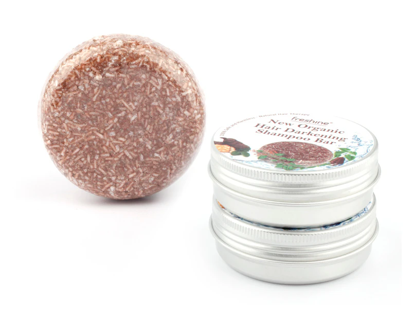 2pk Organic Shampoo Bar Hair Darkening (Sydney Stock) Natural Herbal Soap