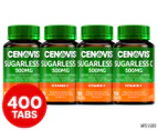 4 x Cenovis Sugarless C Orange 100 Tabs