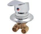 Brass scrubber output inverter faucet chrome scrubber G1/2 "indoor hot water and hot water scrubber