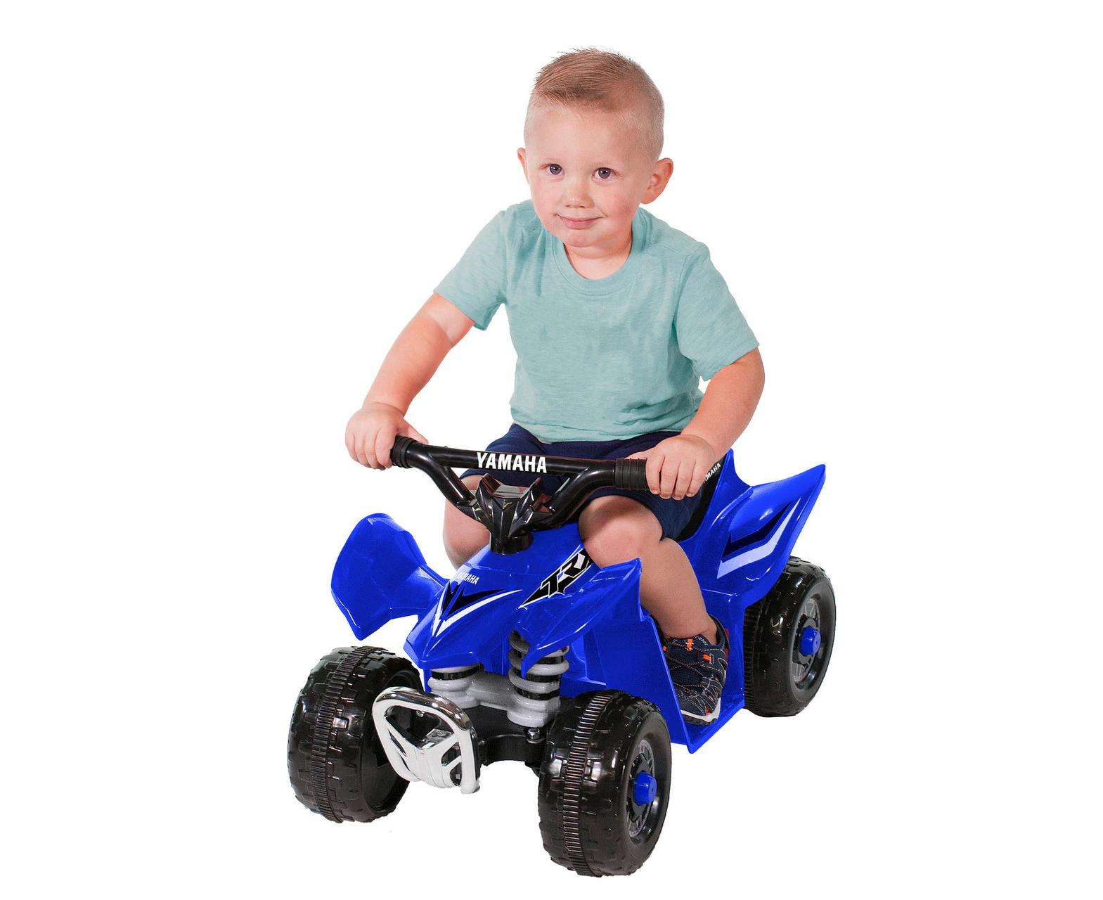 Yamaha Kids/Children ATV 6V Electric Mini Quad Bike Ride On Boys Toy Blue 3y+