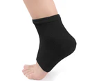 FancyGrab 2 Pairs of Gel Foot Heel Moisturizing Socks Open Toe Socks Gel Spa Sock Sleeves-Style 3