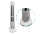 Mini USB Rechargeable Home Office Desktop Summer Air Cooler Cooling Tower Fan - Black