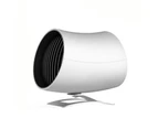 Portable USB Mini Cooling Fan Home Office Desktop Electric Air Cooler - White
