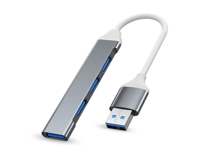 High Speed Drive-free USB Docking Station Portable 4 Port USB3.0 Type-C 3.0 Multi USB Splitter OTG Hub Computer Accessories