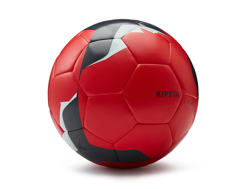 DECATHLON KIPSTA F100 Hybrid Soccer Ball Size 5 - Fluo Peach
