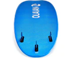 DECATHLON OLAIAN Kid's Foam Longboard Surfboard 7' + Leash & 3 Fins - 100