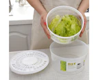 Kitchen Tools Vegetable Salad Spinner Dehydrator Washer Dryer Clean Fruit Basket