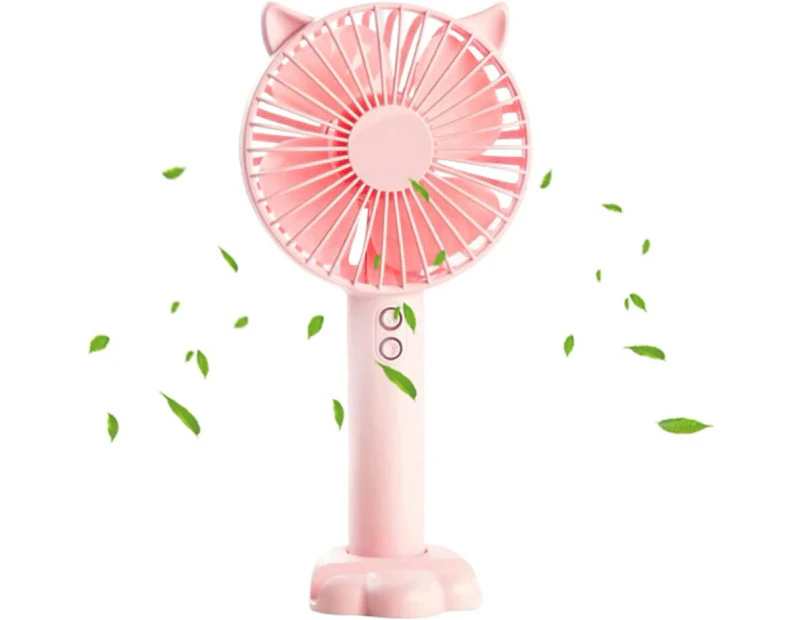 Mini Hand Fan, Desk Fan, Portable Mini Fan, Electric Rechargeable Handheld Fan, Quiet Personal Portable Fan For Home, Outdoor, Office, Travel