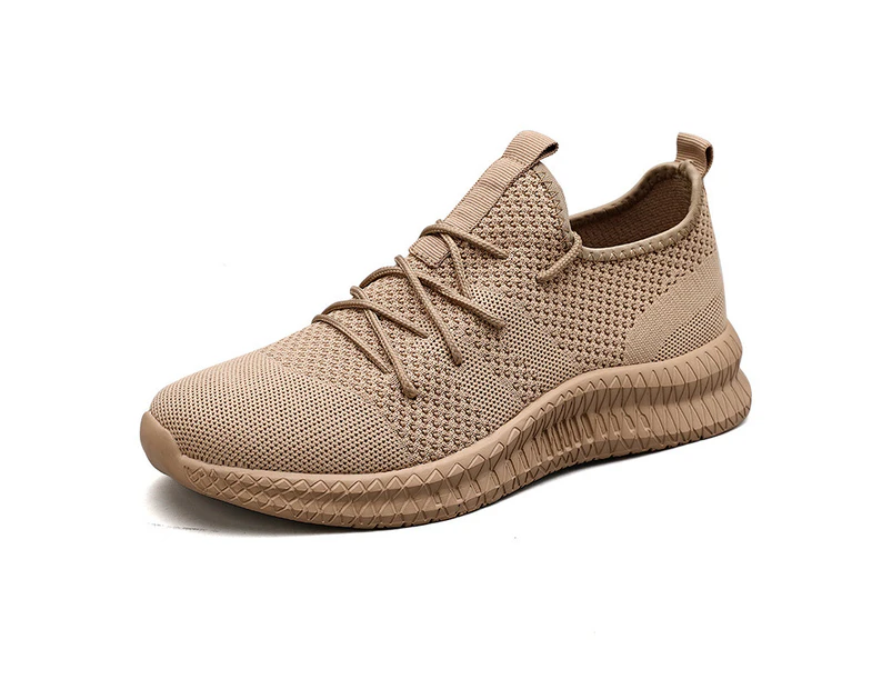 New Spring summer casual shoes men sneaker trendy comfortable mesh fashion men shoes zapatos -Brown