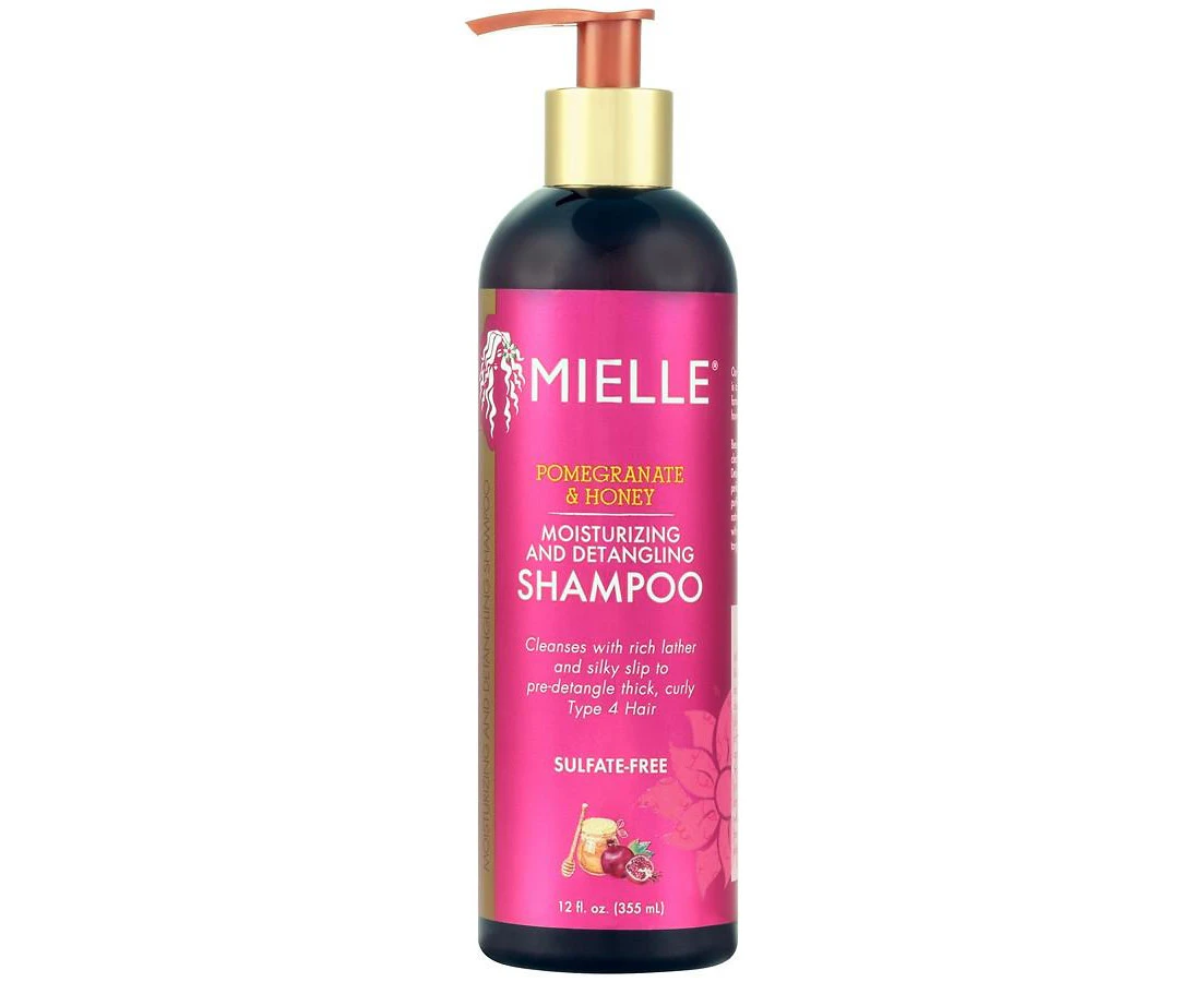 Mielle Pomegranate & Honey Moisturizing Detangling Shampoo 355mL (12oz)