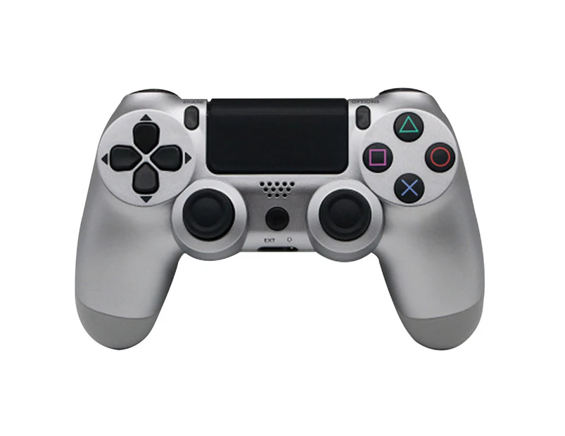 Wireless Game Controller Ps4 Controller Bluetooth Dual Head Head Handle Joystick Mando Game Pad For The Game Console 4-silver