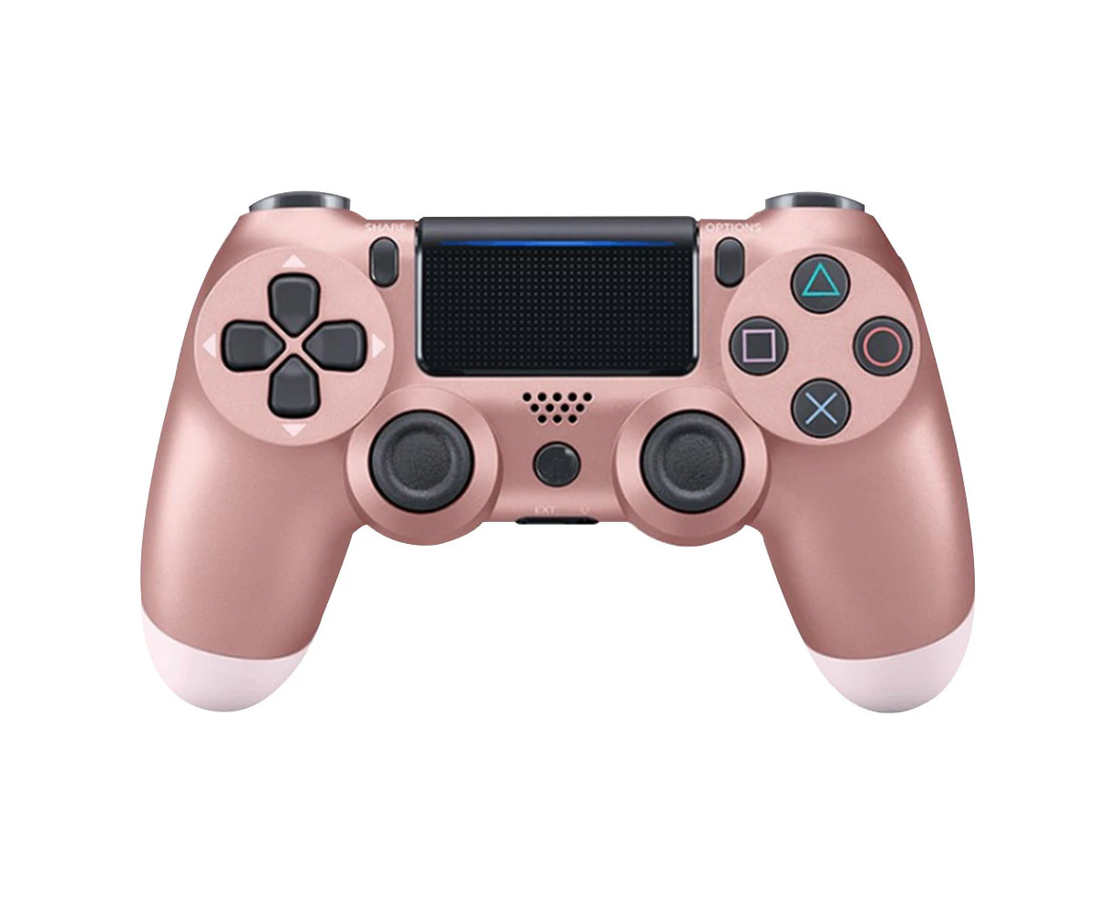 Wireless Game Controller Ps4 Controller Bluetooth Dual Head Head Handle Joystick Mando Game Pad For The Game Console 4-Rose gold