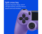 Wireless Game Controller Ps4 Controller Bluetooth Dual Head Head Handle Joystick Mando Game Pad For The Game Console 4-Electric light purple