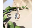 Opium Pendant Necklace Embellished with Swarovski crystals