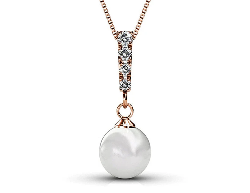 Lustrous Necklace Embellished with Swarovski crystals