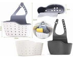 Kitchen Sink Sponge Holder,Dish Rack Type Hanging Basket,Dish Rack Hanging Basket,Sink Storage Shelf,Storage Sponge Holder,for Kitchen Storage,Drain Rack,l