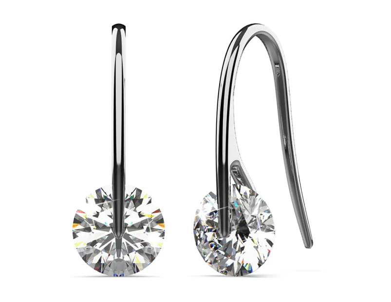 Crystal Earrings Embellished with SWAROVSKI® crystals