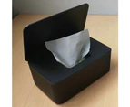 Wet Wipes Dispenser Holder with Lid Tissue Organizer Utility Tabletop Wipes for