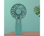 Mini Fan 3 Wind Speeds Portable with Hanging Rope Mini Handheld Fan for Home - Green