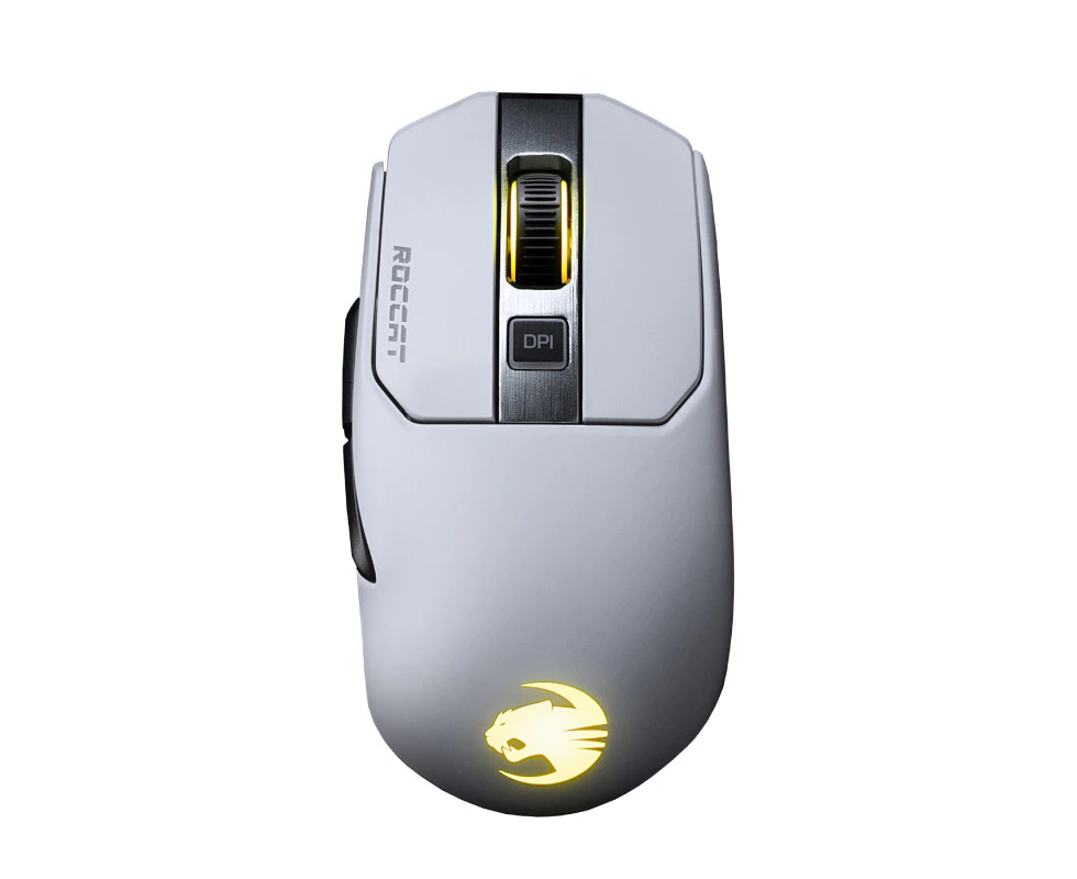 Roccat Kain 202 AIMO White Wiresless RGB Gaming Mouse