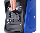 GENTRAX GT800 Portable Inverter Generator 800W Max 700W Rated EURO 5 Pure Sine Camping RV 8.5KG Lightweight With Handle Power Petrol Gasoline Engine