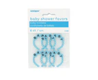 Baby Trinkets Blue 6 Pack