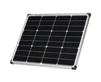 Teksolar 12V 160W Fixed Solar Panel + 10A Controller 2 USB Ports Camping Power Charge Bundle Kit