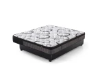 Foret Bed Mattress 9 Zone Euro Top Bedding Memory Foam Back Support Super Firm 24cm Single King Single Double Queen King Size