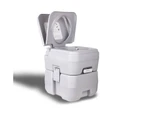 20L Outdoor Portable Camping Travel Toilet Flushable Potty Camp Caravan Boating P