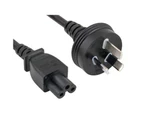 3 Pin Prong Mains Power Lead Cable Cord for PC Laptop Monitor Desktop