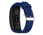 Watch Replacement Silicone Sport Wristband Strap For Samsung Gear Fit 2 Pro Midnight Blue