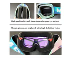 WASSUP Double Layer Ski Goggles OTG Anti-Fog UV Protection Snowboard Goggles-White&Pink