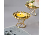 Metal Candle Holder Decorative Candles Organizer for Creative Home Decor Vintage Candlestick Centerpiece