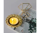 Metal Candle Holder Decorative Candles Organizer for Creative Home Decor Vintage Candlestick Centerpiece