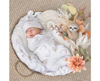 Living Textiles Cotton Newborn Baby Infant Children's Gift Giving Set Sloth
