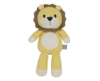 Living Textiles Baby/Newborn/Infant Cotton Knitted Character Toy Leo the Lion